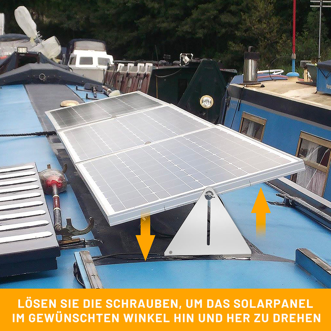 Solarpanel Kipp & Schwenkhalterungen, Befestigung Solarmodul, verstellbare Solarpaneelhalterung