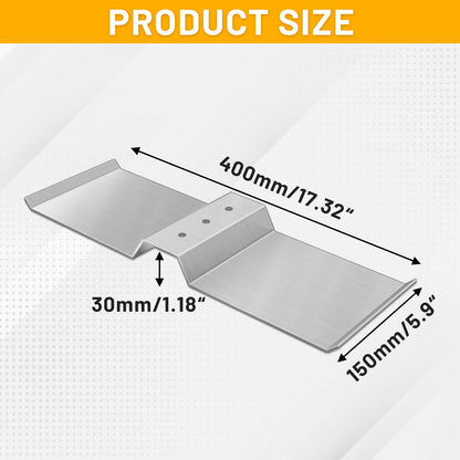 Ballastierte Aluminiumplatte, die in Kombination mit Halterungen verwendet wird, ohne die Oberfläche des Dachs zu beschädigen