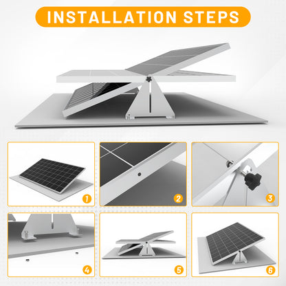 Solarpanel Kipp&Schwenkhalterungen, Befestigung Solarmodul
