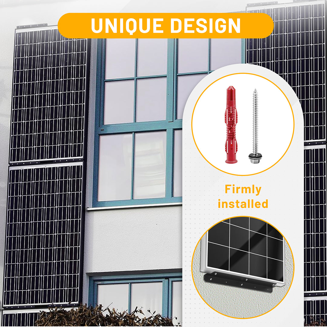 570MM Solarpanel Langwinkel Z-Halterung,Solarmodulhalterung Für Solarpanele bis zu 450 W geeignet