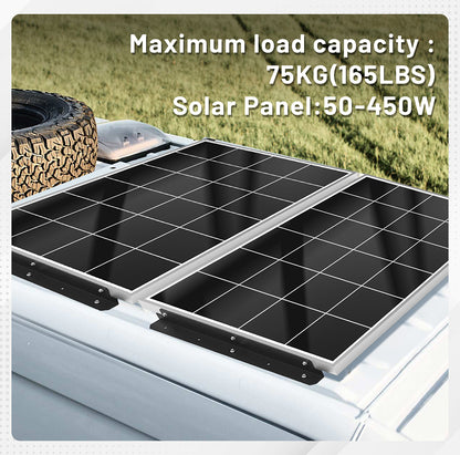 570MM Solarpanel Langwinkel Z-Halterung,Solarmodulhalterung Für Solarpanele bis zu 450 W geeignet