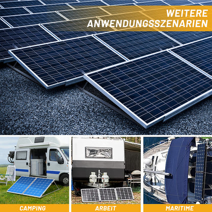 1140 mm Solarpanel Halterung mit Einstellbarem Winkel,Balkonkraftwerk für Solarpanel 100W-500W,Solarmodul Halterung für 100W-500W Solarpanel