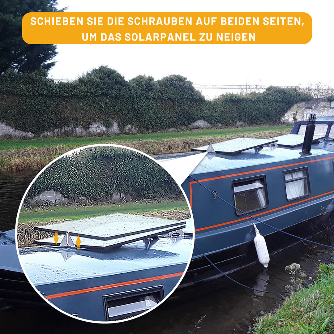 Solarpanel Kipp & Schwenkhalterungen, Befestigung Solarmodul, verstellbare Solarpaneelhalterung